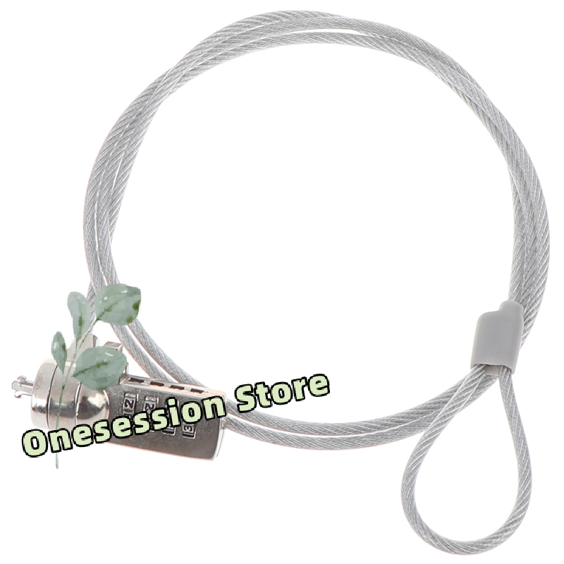 Chain Lock Combination - Cadena antirrobo con contraseña de seguridad