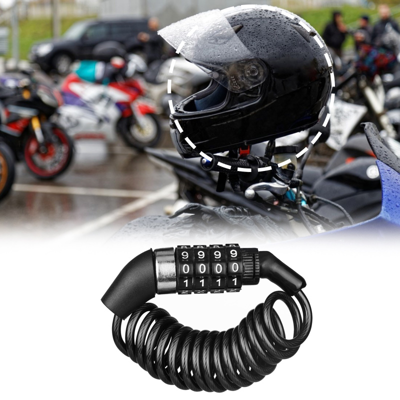 Chain Lock Combination - Cadena Antirrobo para Motocicleta y Bicicleta