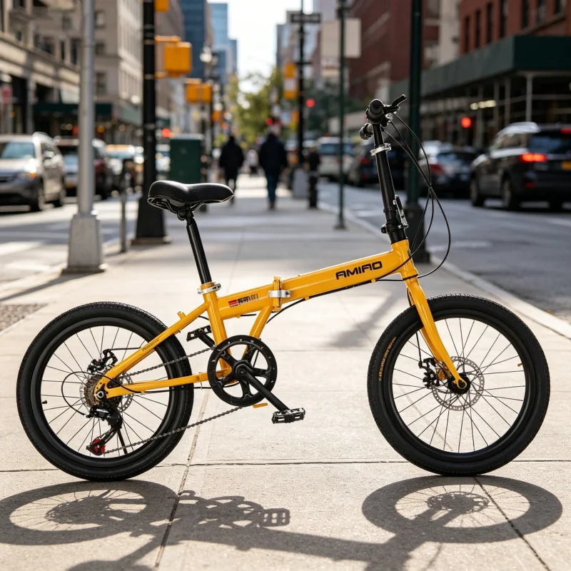 Commuter Biking - Bicicleta Plegable de 20 Pulgadas con