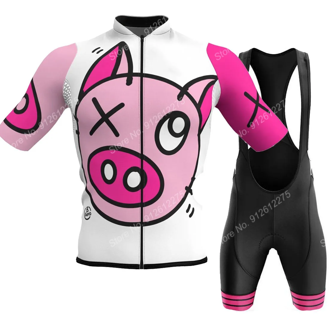 Cycling Commuter Shorts - Conjunto de camiseta de ciclismo de