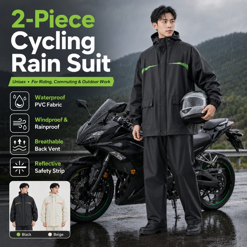 Cycling Commute Pants - Traje Impermeable de Ciclismo Unisex de