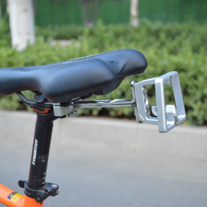 Cargo Rack Aluminum - Portaequipajes Trasero de Bicicleta de Acero