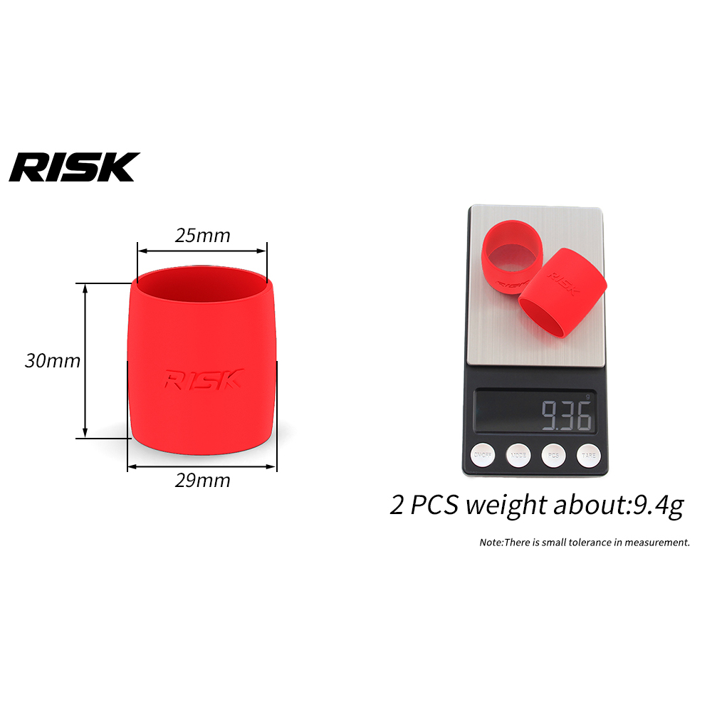 2 unidades/bolsa RISK Cinta el - Bell Handlebar Ring reseña y precio
