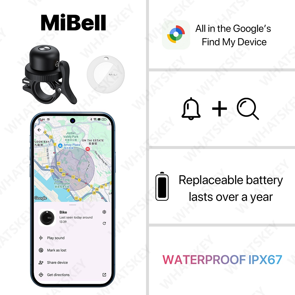 Timbre de Bicicleta con GPS Go - Bell Handlebar Ring reseña y precio