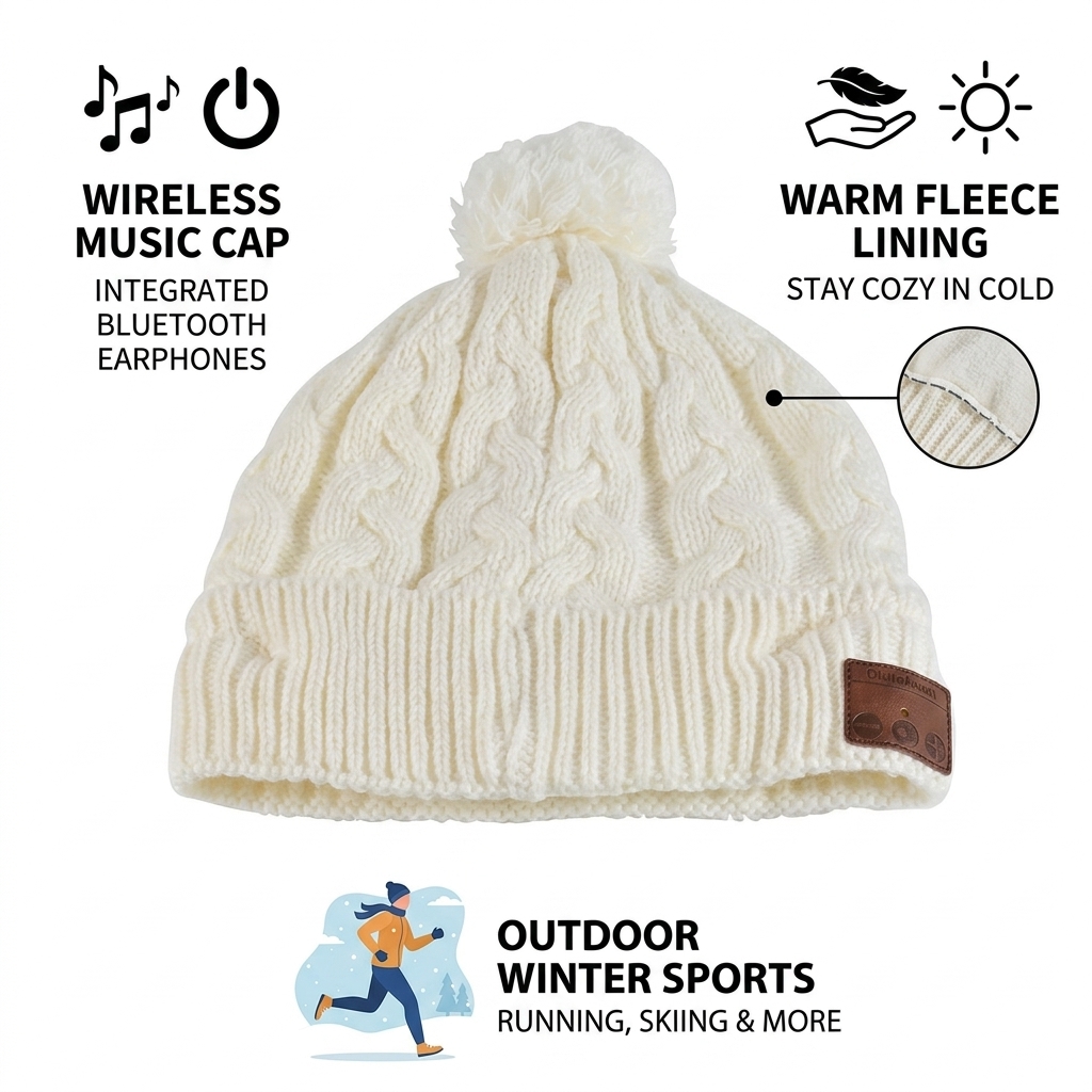 1 gorro tipo beanie con forro  - Winter Cycling Commute Gear reseña y precio