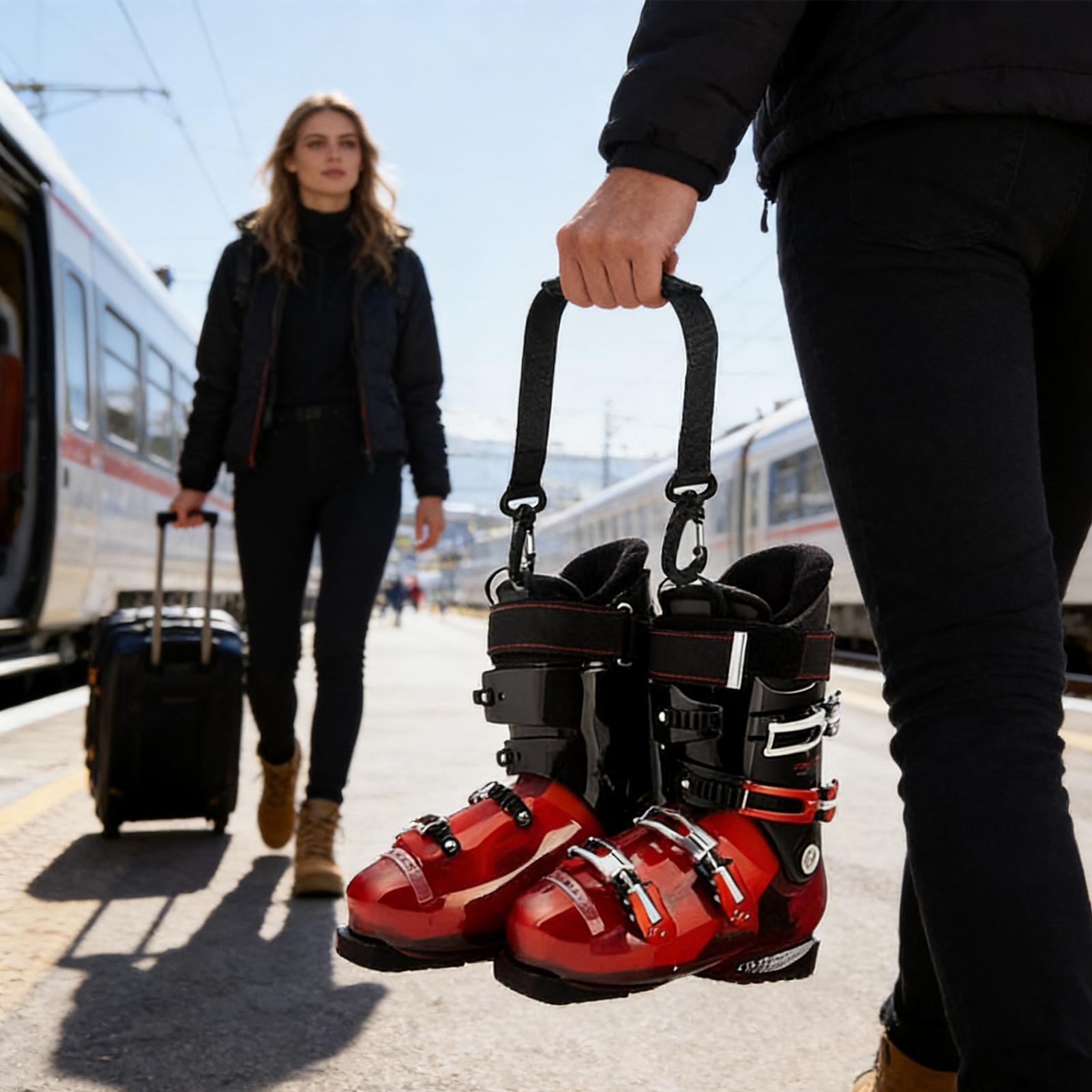 Correas para botas de esquí, e - Cycling Commuting reseña y precio
