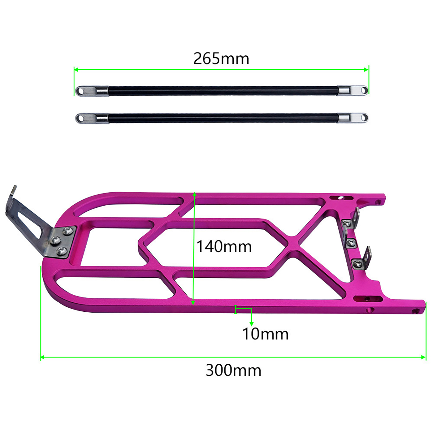 Portaequipajes Trasero de Alum - Cargo Rack Aluminum reseña y precio