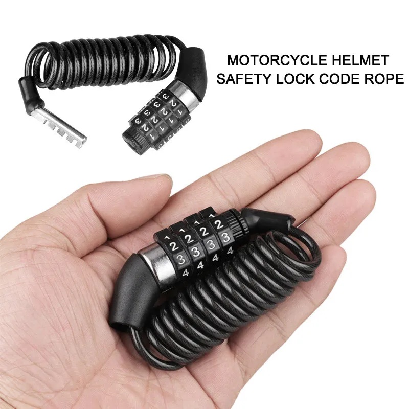 Cadena Antirrobo para Motocicl - Chain Lock Combination reseña y precio
