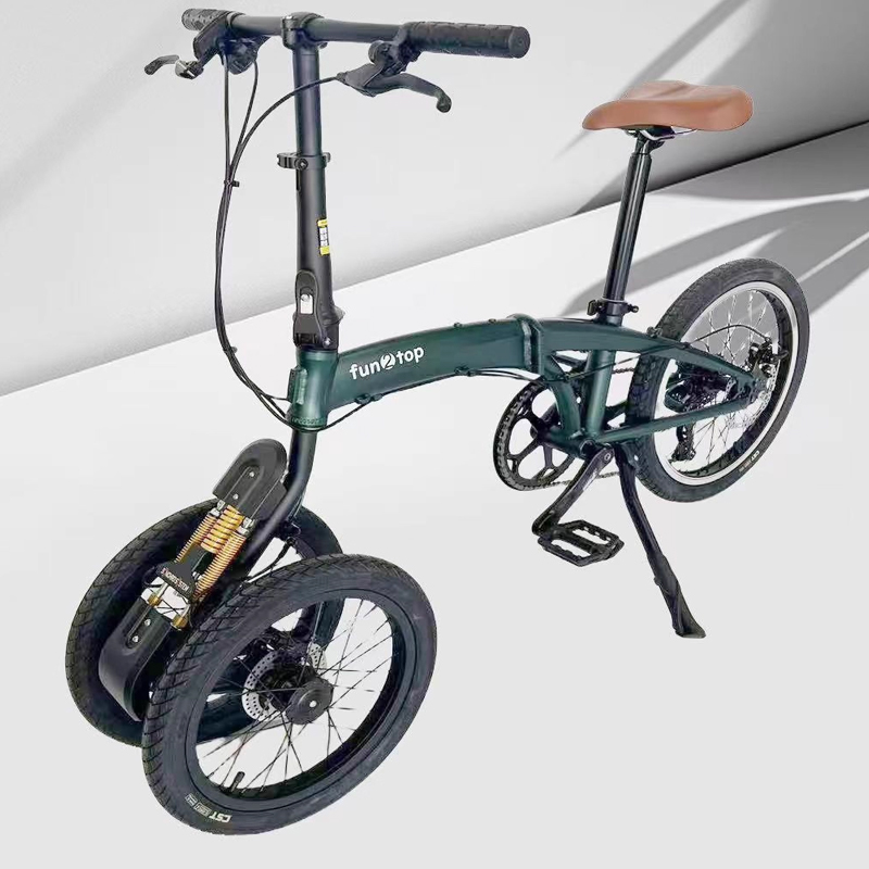 Bicicleta plegable de doble ru - Commuter Biking reseña y precio