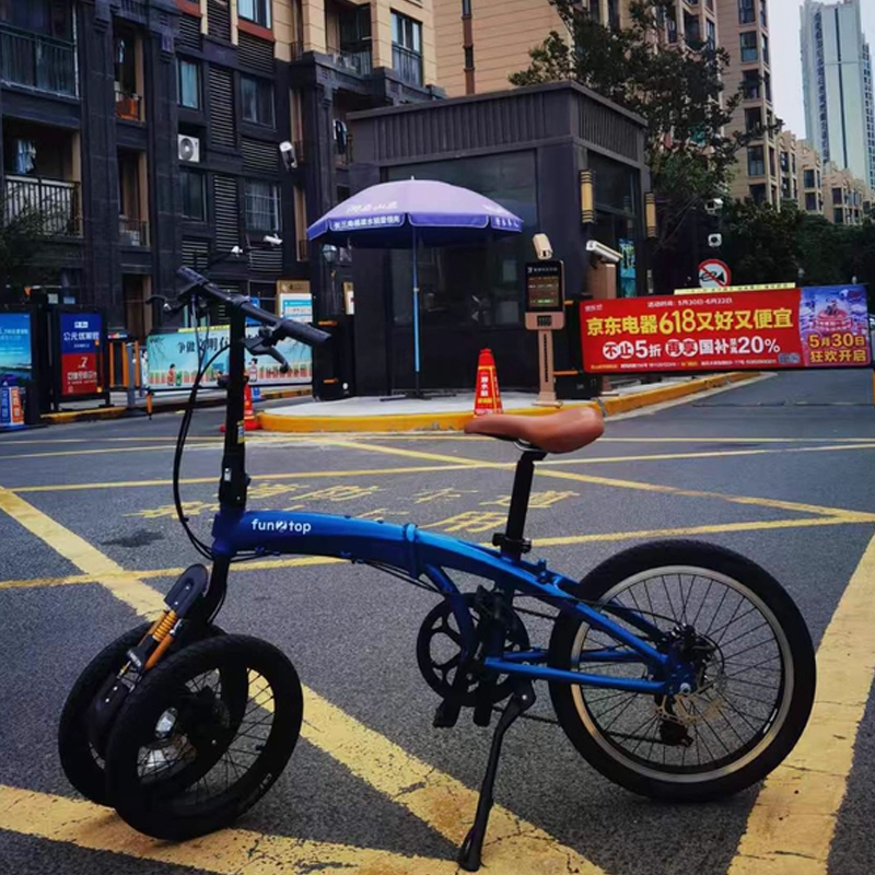 Bicicleta plegable de doble ru - Commuter Biking reseña y precio