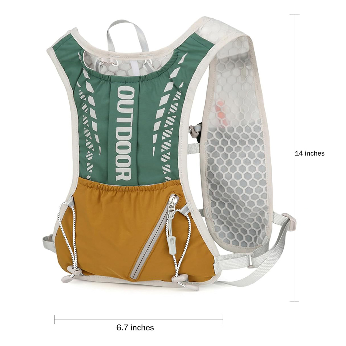 Chaleco de Hidratación Reflect - Reflective Vest Cycling reseña y precio