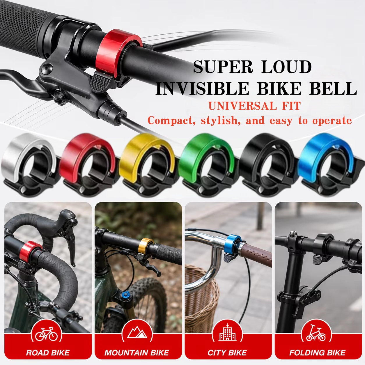 Campana para Bicicleta MTB, Bo - Bell Handlebar Ring reseña y precio