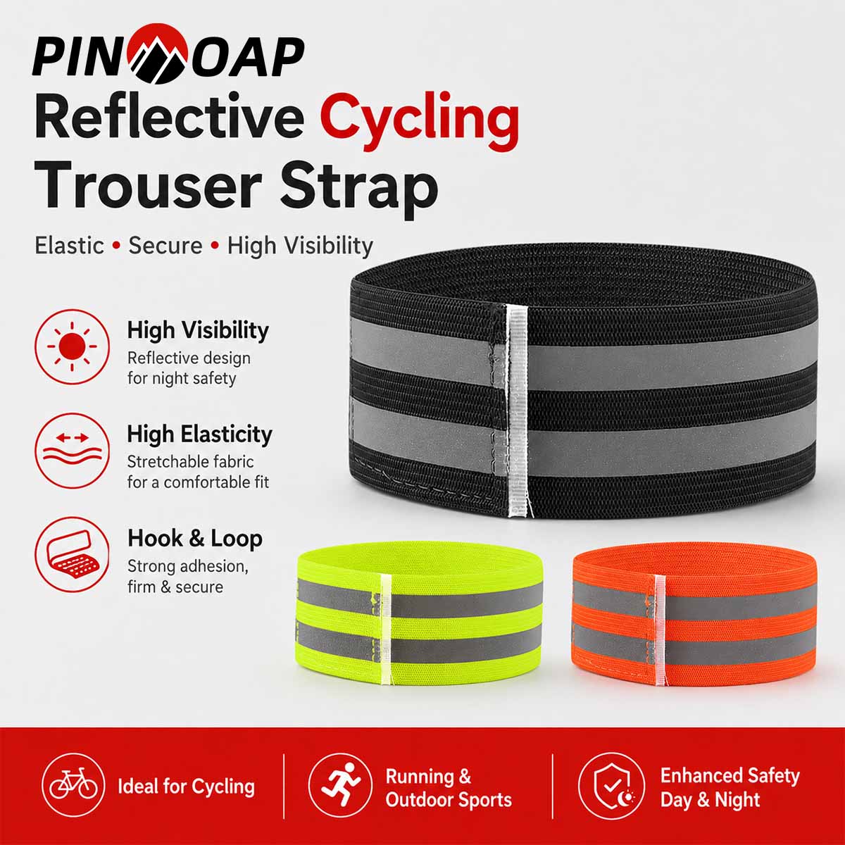 PINMOAP 1/2PCS Banda Ajustable - Cycling Commute Pants reseña y precio